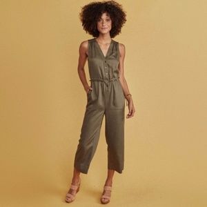NWOT Marine Layer Jumpsuit in olive S